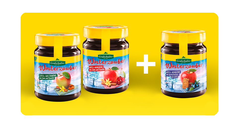 Kaufe 2* erhalte 1 Glas gratis dazu!